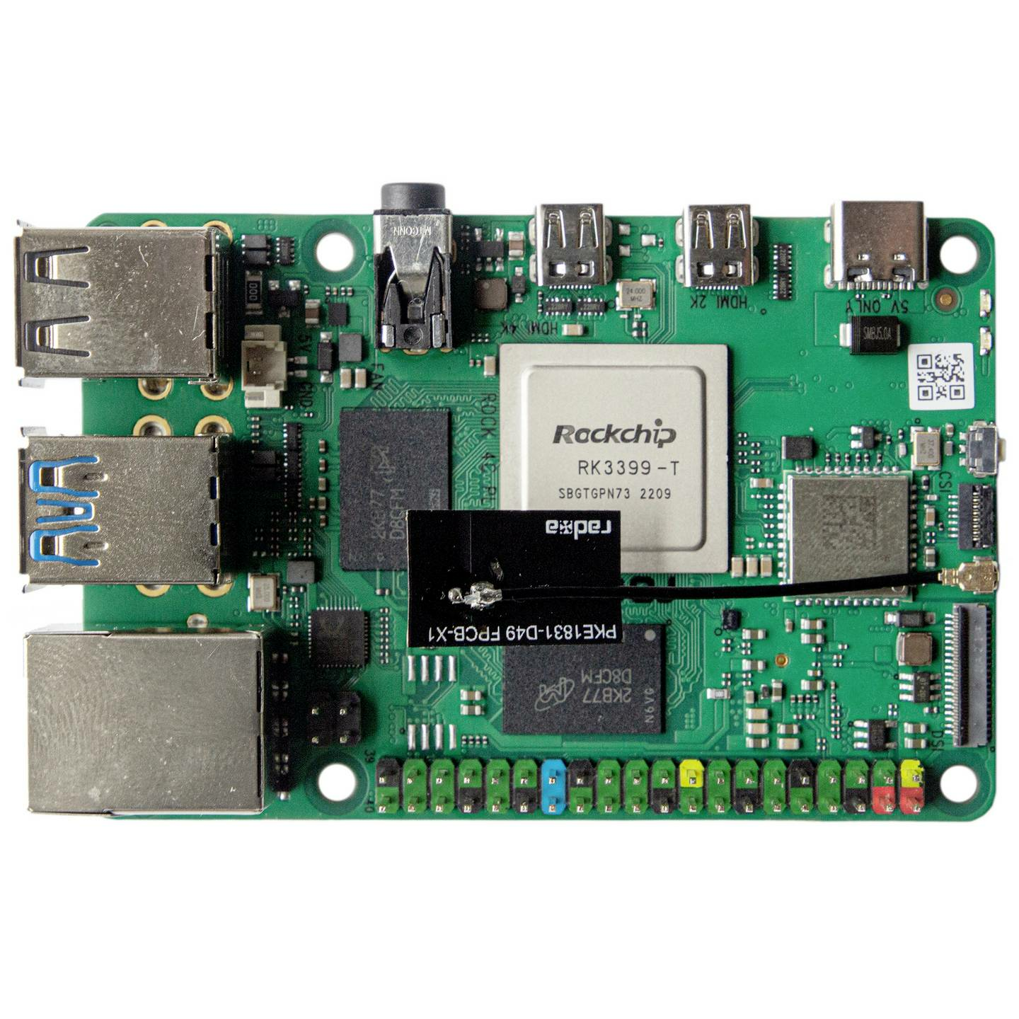 B-Ware Radxa Rs114 Cp D4 Rock 4 Single Board Computer Einplatinencomputer Motherboard 2 A - 4064161232362