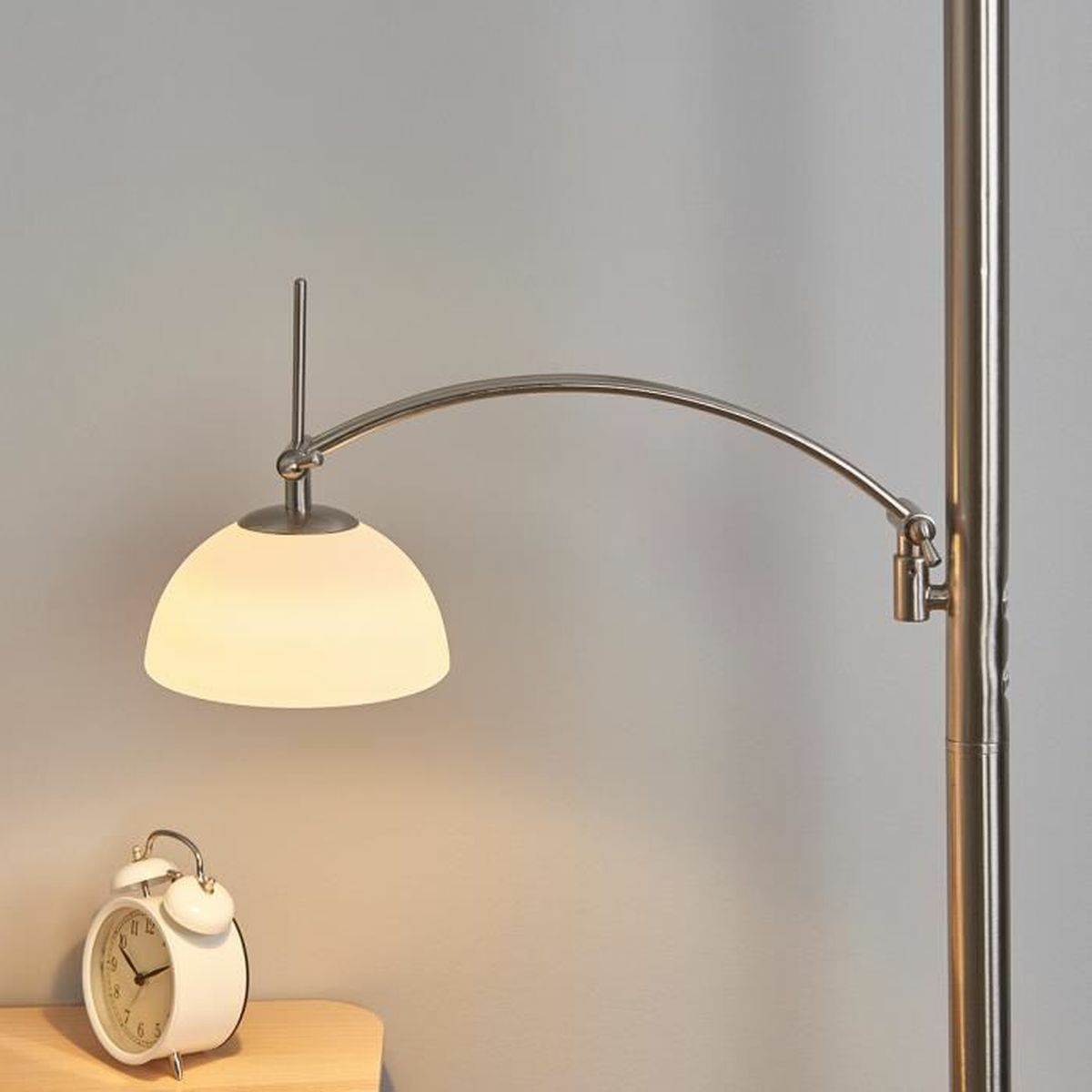 B-Ware Lampenwelt Raiko Led Deckenfluter Stehlampe Lampe Leuchte Mit Leselampe, Dimmbar - 4251096525977