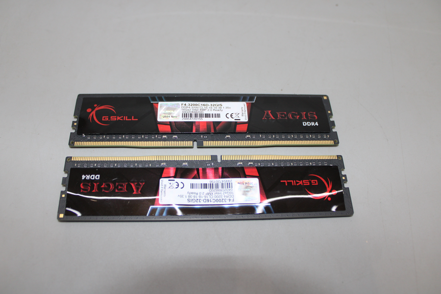 G.Skill Aegis Pc Arbeitsspeicher Kit Ddr4 32 Gb 2 X 16 Gb Non Ecc Defektware D-Ware - 4713294224415