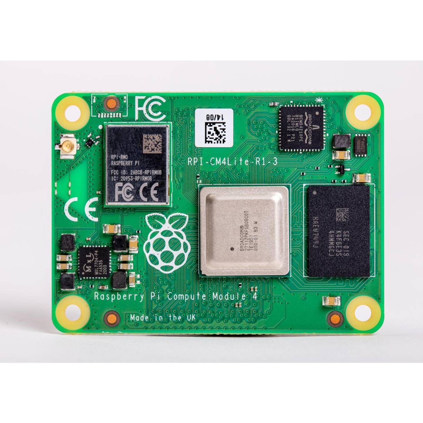Raspberry Pi Compute Module 4 8GB RAM WiFi Single-Board-Computer 4K Support - 0617588405433
