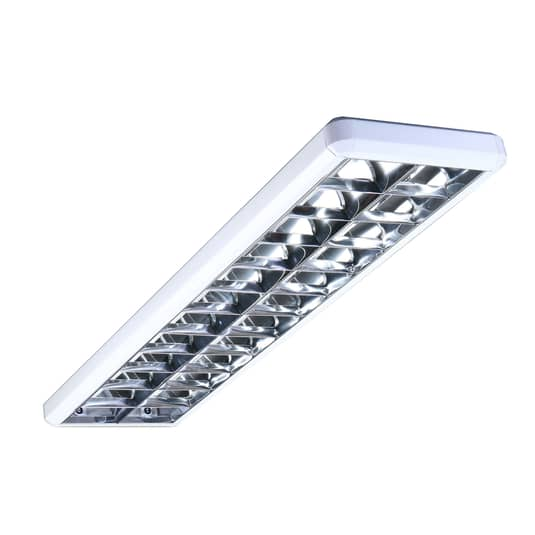 B-Ware G & L Handels Gmb H Rasteranbauleuchte Deckenlampe Deckenlampe 432 Weiß 124,5cm - 4063932001626