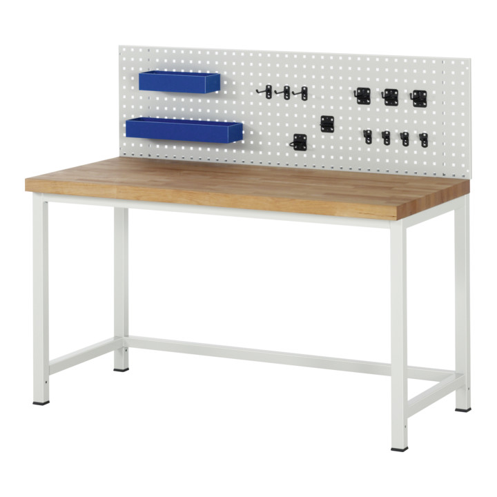 B-Ware Rau Ablagekasten Kasten Lochwand Aufbewahrung Bx Tx H 450x125x65 Mm Blau