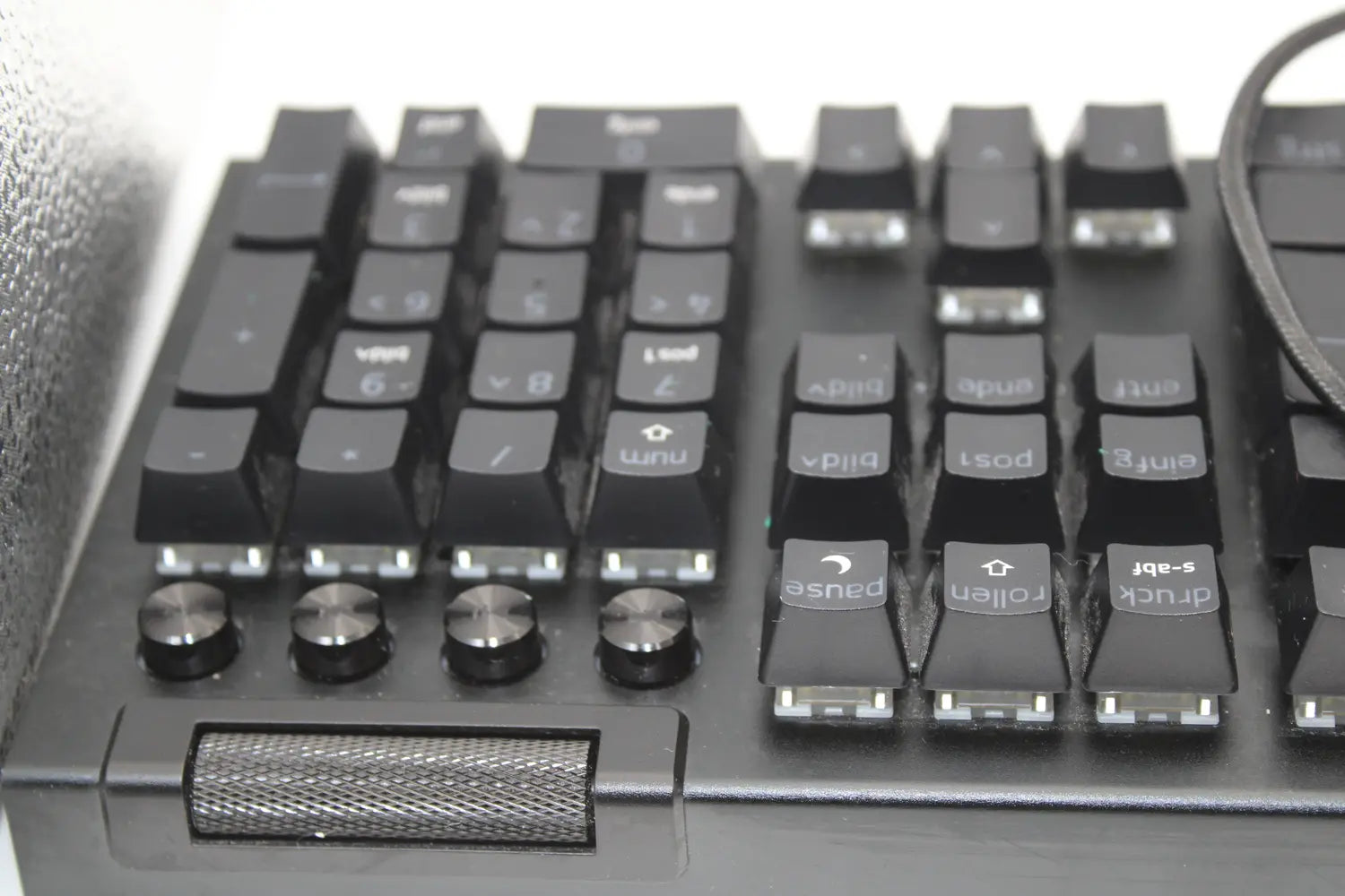 B-Ware Razer Tastatur Keyboard Black Widow V4 Pro Kabelgebunden Qwertz Siehe Text/Foto - 8887910072219