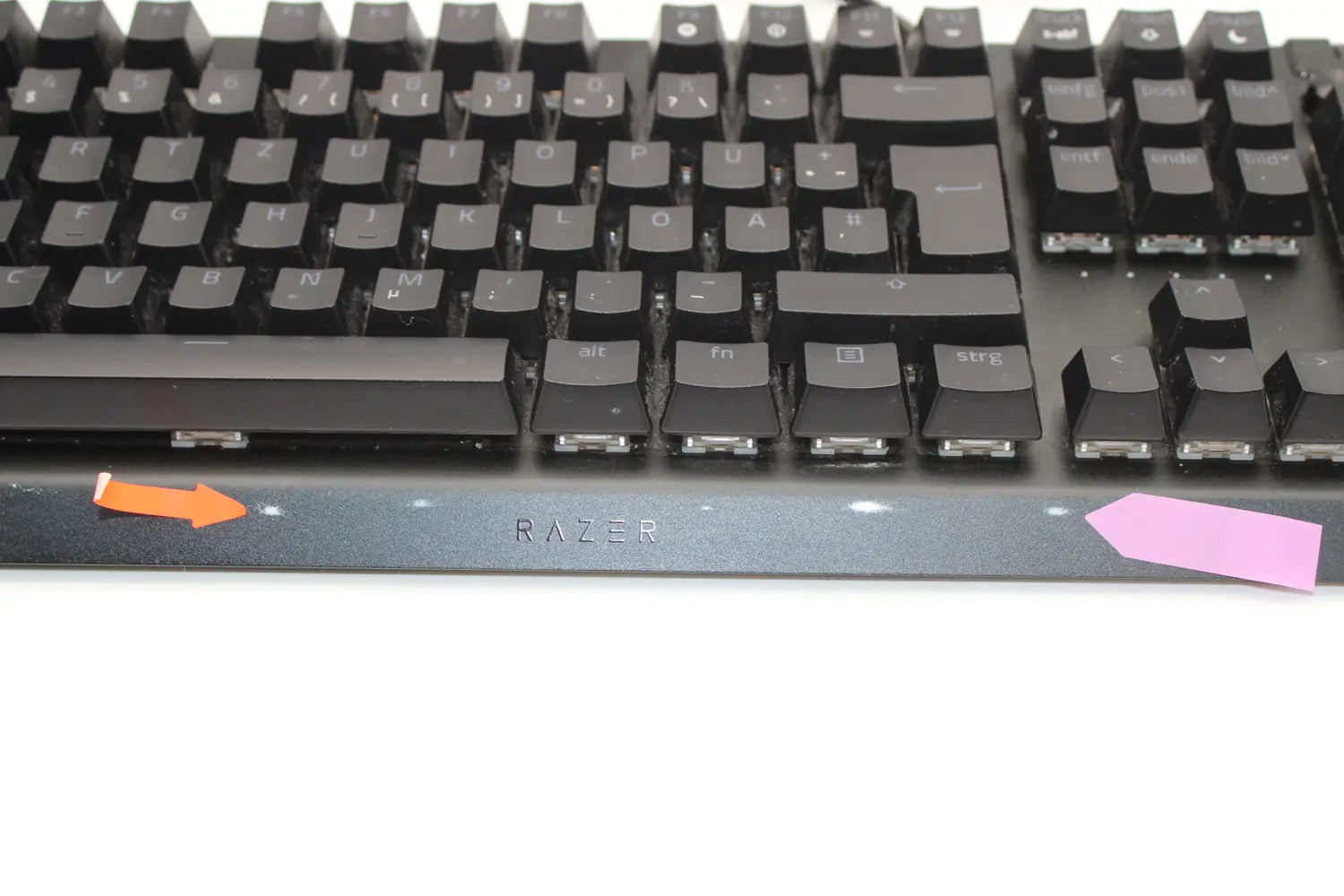 B-Ware Razer Tastatur Keyboard Black Widow V4 Pro Kabelgebunden Qwertz Siehe Text/Foto - 8887910072219