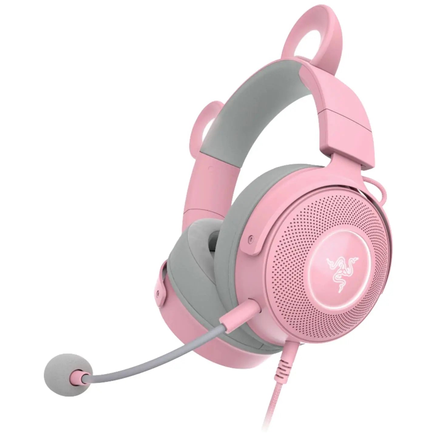 B-Ware Razer Kraken Kopfhörer Headset Rgb Gaming Overear Pink Pc Kabelgebunden Kitty V2 - 8887910060070
