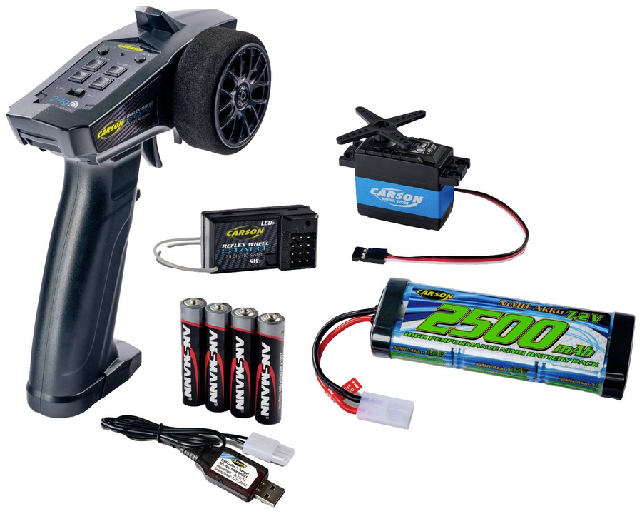 Carson Rc Sport Hand Fernsteuerung Einsteiger Set 2,4 G Hz Anzahl Kanäle: 2 Hand  B-Ware - 4005299007811