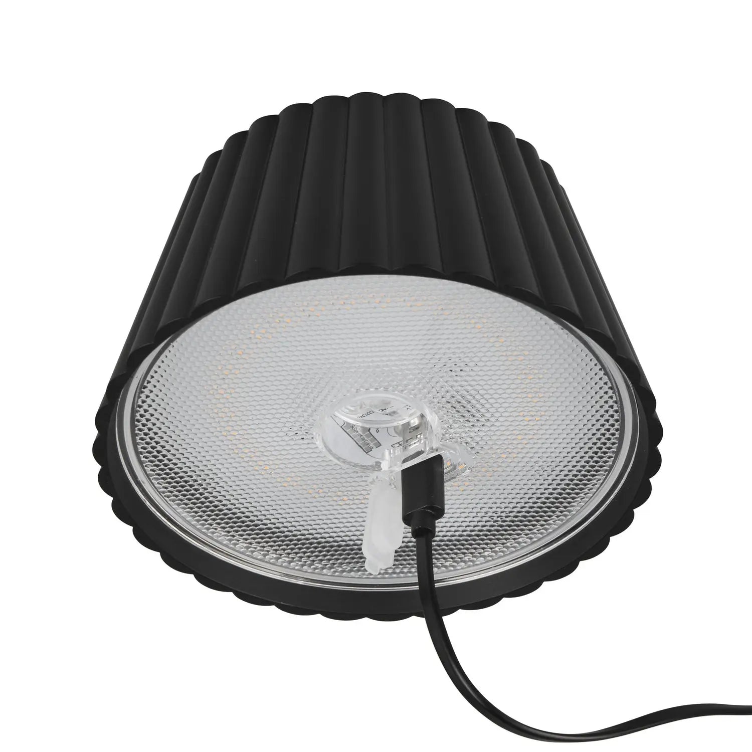 B-Ware Reality Leuchten Led Tischlampe Akkuleuchte Suarez Metall H39cm Schwarz  - 4017807601718