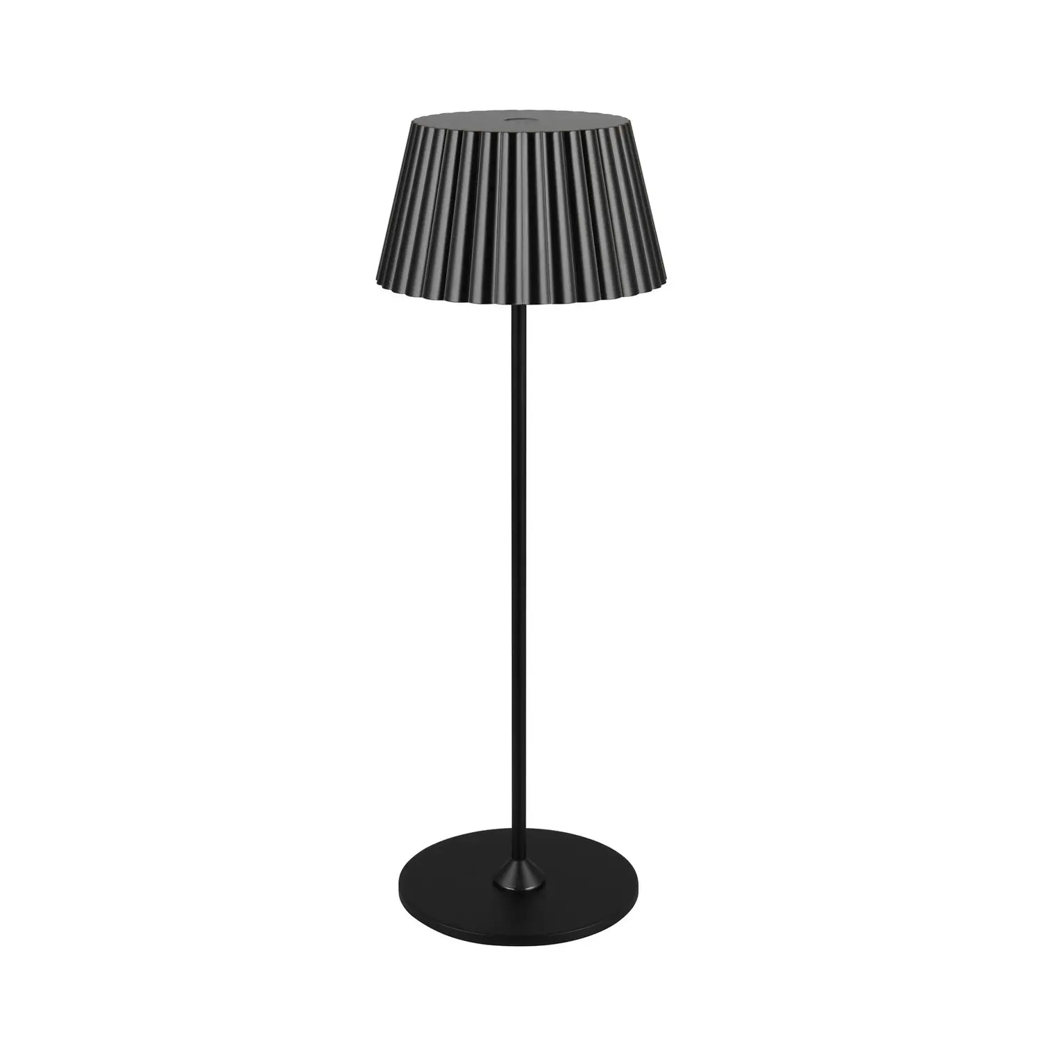 B-Ware Reality Leuchten Led Tischlampe Akkuleuchte Suarez Metall H39cm Schwarz  - 4017807601718