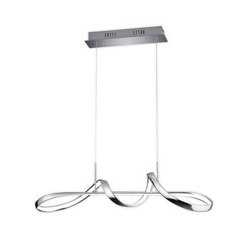 Reality Leuchten Hängeleuchte Pendelleuchte LED Deckenleuchte chrom Dimmer - 10012418