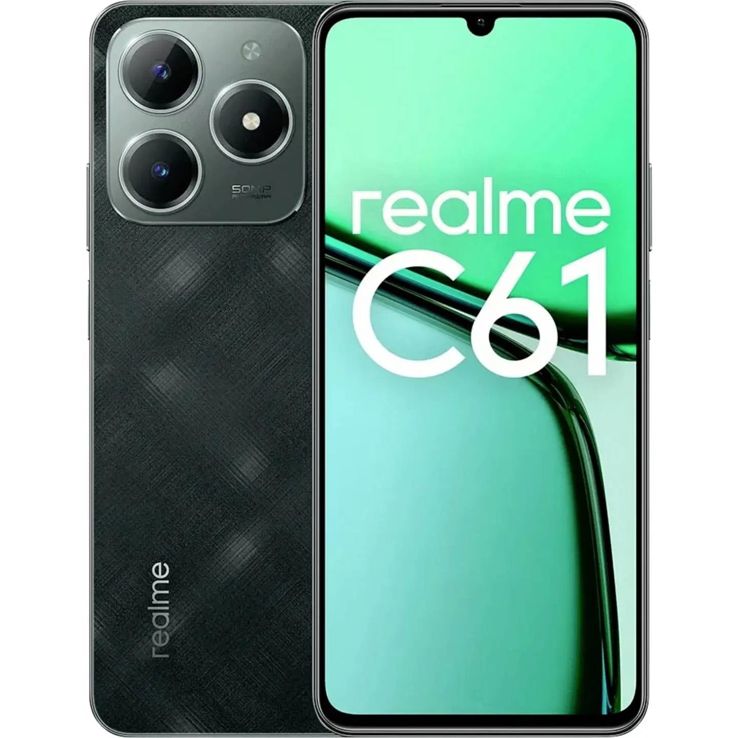 B-Ware Realme Smartphone Handy C61 Dunkelgrün 256 Gb Android Dual Sim Nfc Kamera Akku - 6941764436022