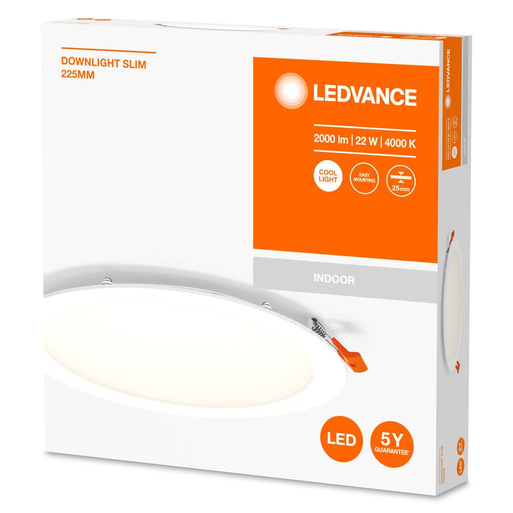 LEDVANCE Recess Slim Downlight LED Deckenleuchte Deckenlampe Leuchte 17 STÜCK - 4058075573154