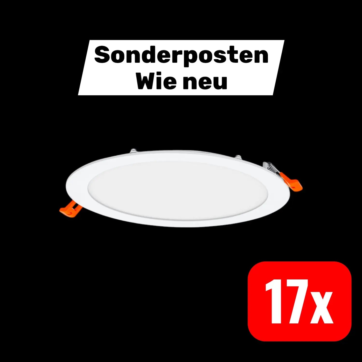 B-Ware Ledvance Recess Slim Downlight Led Deckenleuchte Deckenlampe Leuchte 17 Stück - 4058075573154