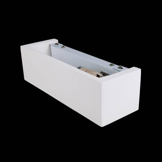 B-Ware Lindby Rechteckige Wandleuchte Lenny Wandleuchte Lampe Licht Dekolampe Gips E14 - 6291105701112
