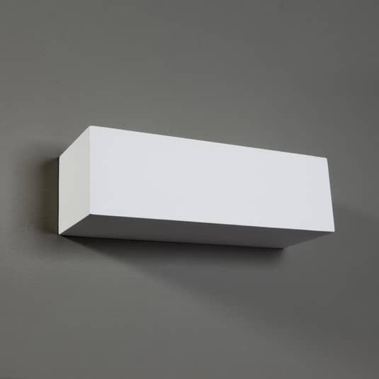 B-Ware Lindby Rechteckige Wandleuchte Lenny Wandleuchte Lampe Licht Dekolampe Gips E14 - 6291105701112