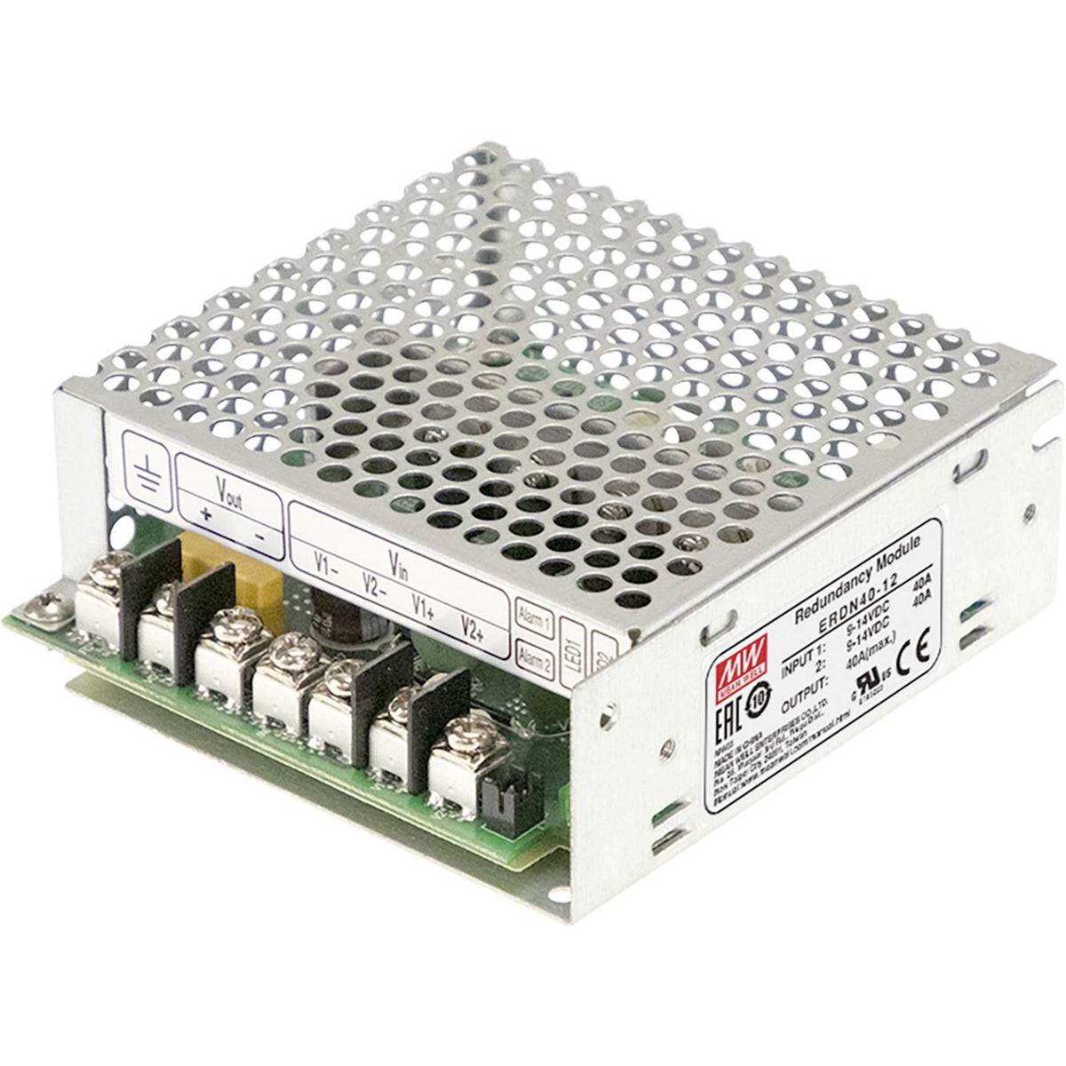 MEAN WELL Redundanzmodul Parallelmodul ERDN40-24 Industrierelais Schraubklemme - 4711287437767