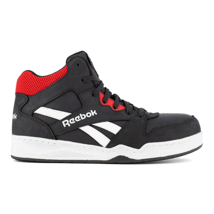 Reebok Schnürstiefel Arbeitsschuh Ib4132 Schwarz Rot Weiß Esd S3 Größe 45 B-Ware