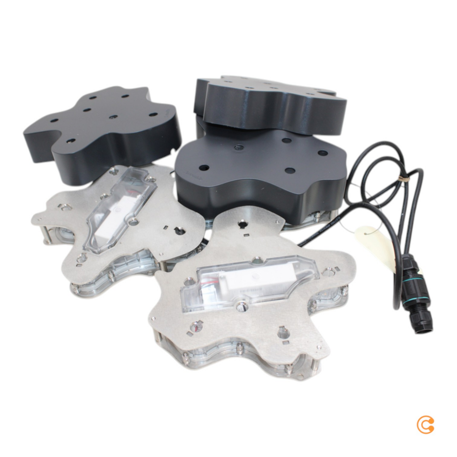 Reeds Triple Ip67 Led Stehleuchte Stehleuchte Standlampe Lampe Siehe Text/Foto B-Ware - 1061022