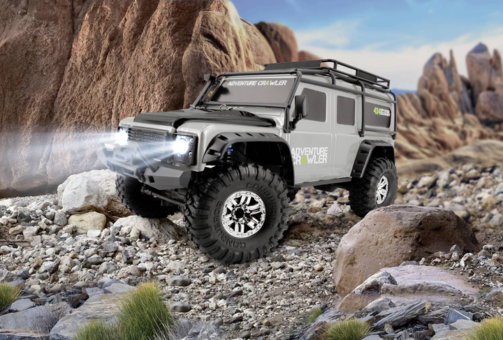 Reely Adventure Grau Brushed 1:10 Rc Modellauto Elektro Crawler Defektware D-Ware