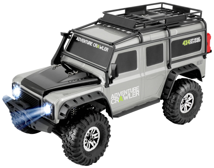 Reely Adventure Grau Brushed 1:10 Rc Modellauto Elektro Crawler Defektware D-Ware