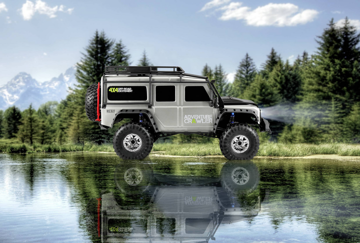 Reely Adventure Grau Brushed 1:10 Rc Modellauto Elektro Crawler Defektware D-Ware