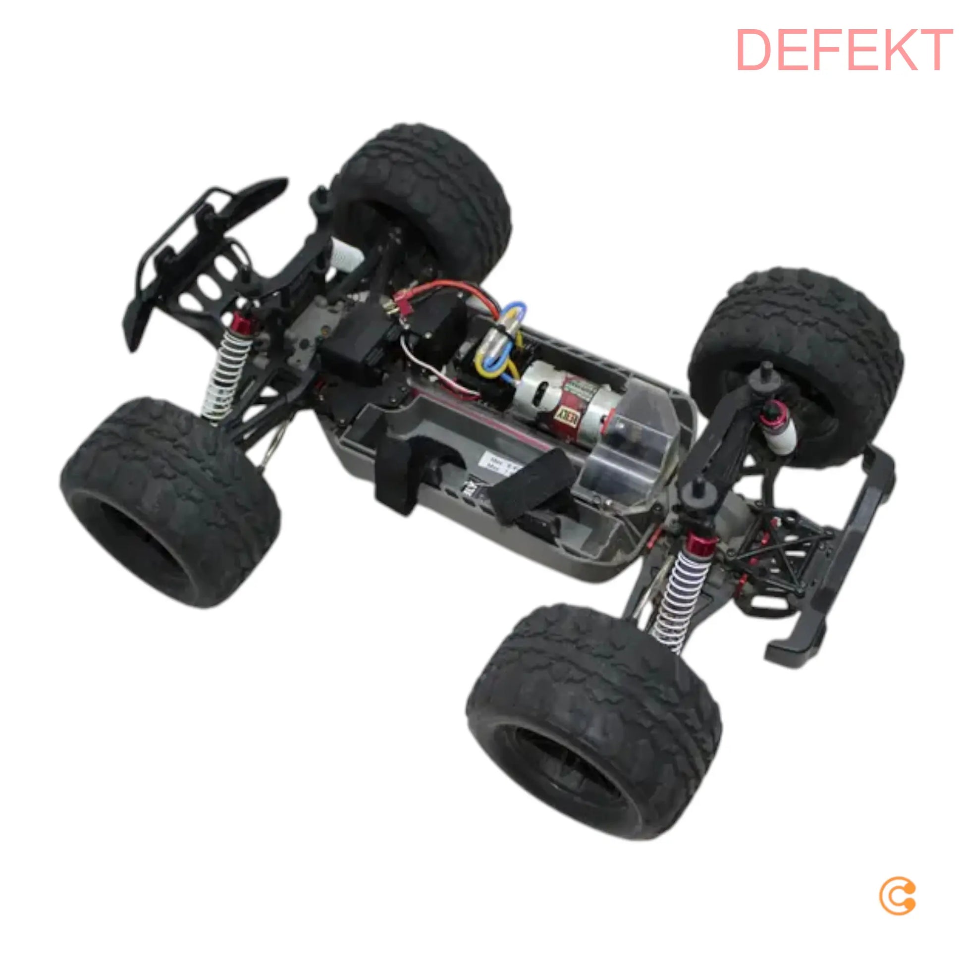 D-Ware Reely New2 Super Combo Brushed 1:10 Rc Modellauto Monstertruck Allrad Defektware - 4064161221229