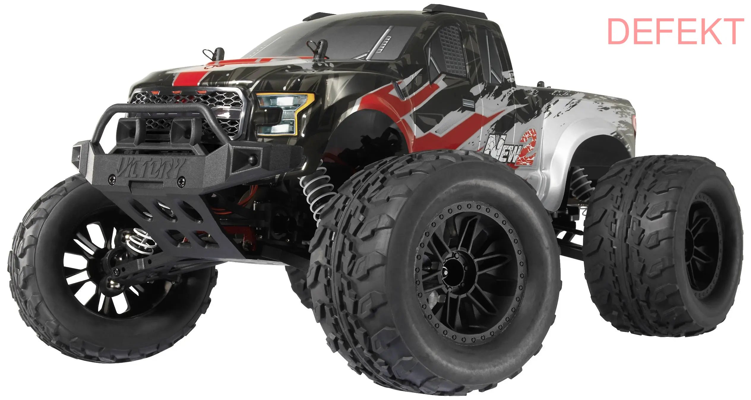 D-Ware Reely New2 Super Combo Brushed 1:10 Rc Modellauto Elektro Monstertruck Defekt - 4064161221229