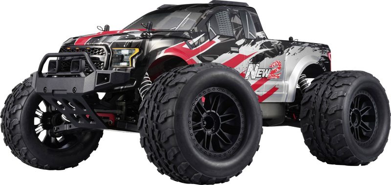 B-Ware Reely Rc Monstertruck Modellauto New2 1:10 Allradantrieb Akku Ladegerät Truck878
