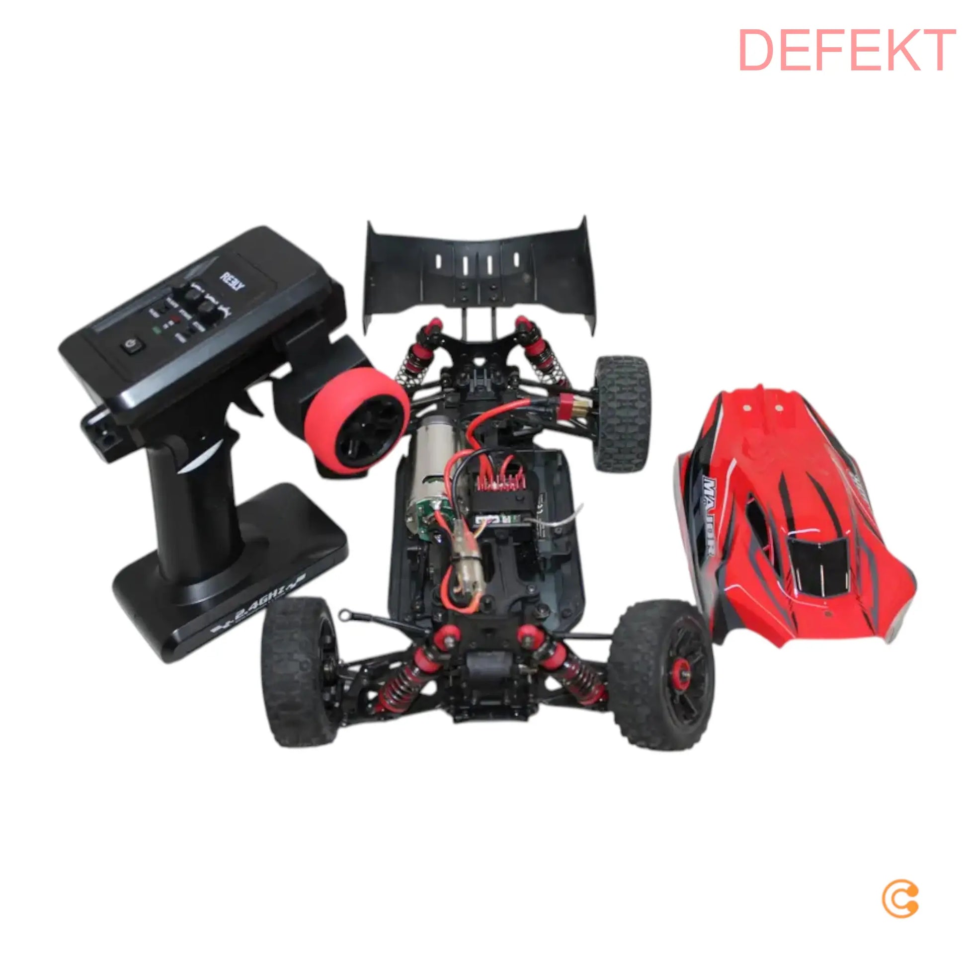 Reely Major Rot Brushed 1:14 Modellauto Elektro Buggy Modellbauauto Defektware D-Ware - 4064161224497
