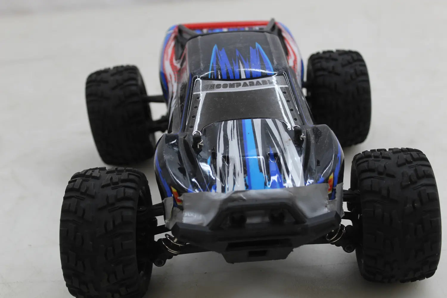 C-Ware Raw Reely Blau Brushed 1:14 Rc Modellauto Elektro Monstertruck Siehe Text/Foto - 4064161189697