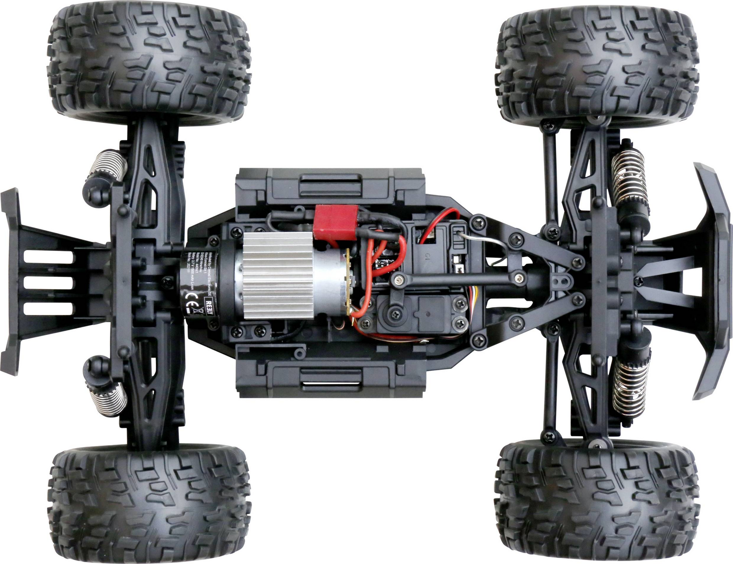 Raw Reely Blau Brushed 1:14 Rc Modellauto Elektro Monstertruck Allradantrieb 4 W B-Ware - 4064161189697