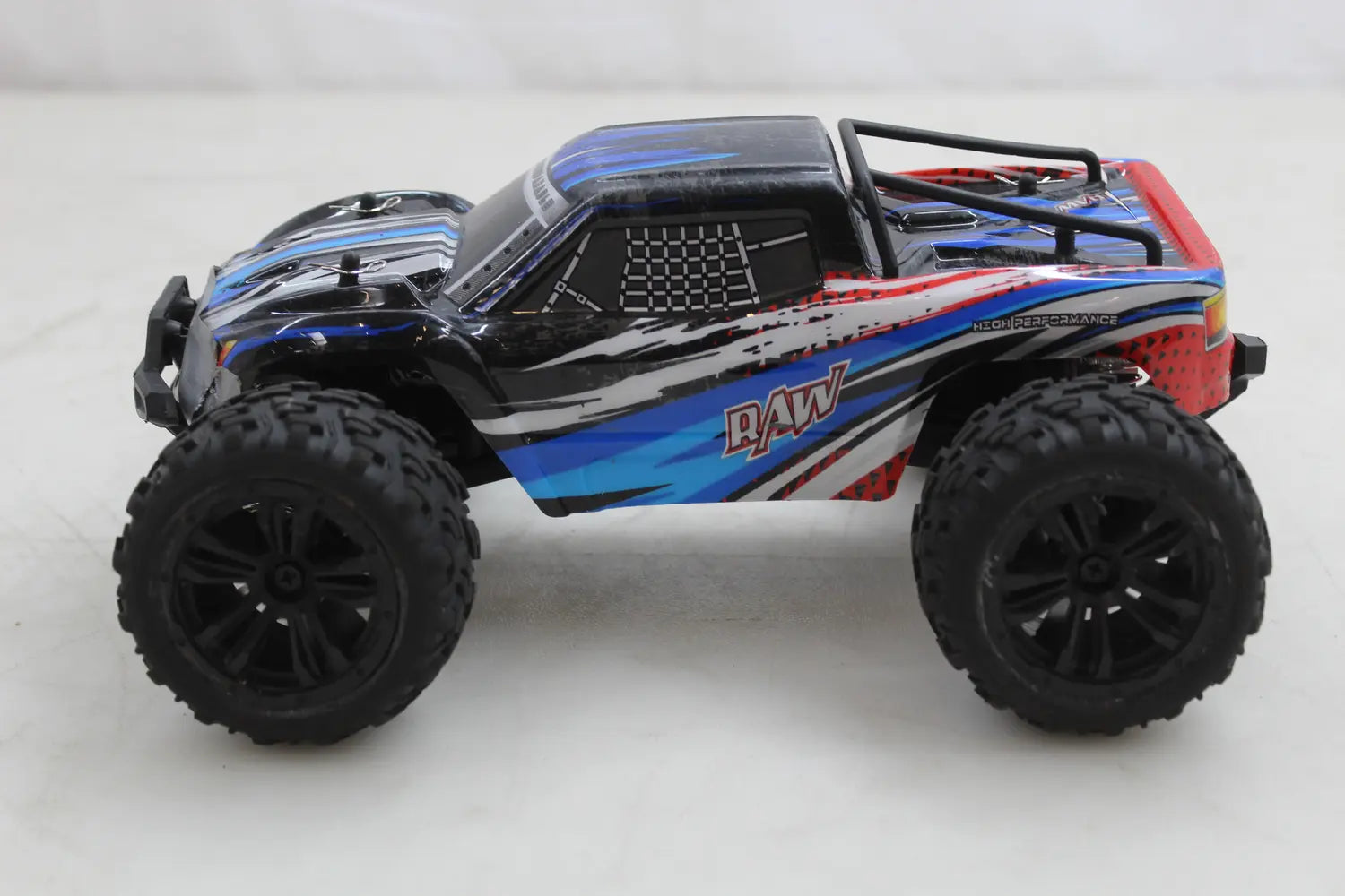 C-Ware Raw Reely Blau Brushed 1:14 Rc Modellauto Elektro Monstertruck Siehe Text/Foto - 4064161189697