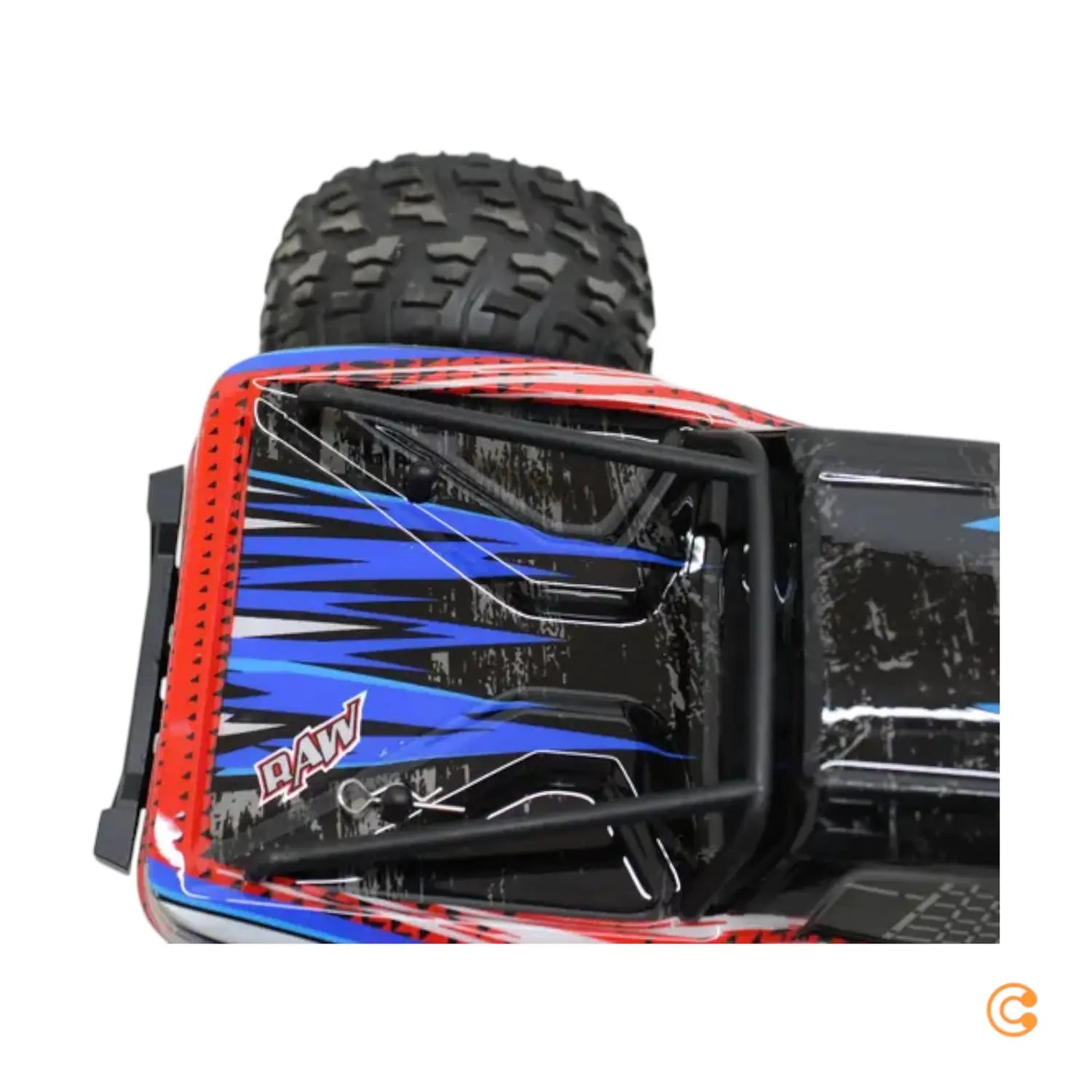 C-Ware Raw Reely Blau Brushed 1:14 Rc Modellauto Elektro Monstertruck Siehe Text/F816 - 4064161189697