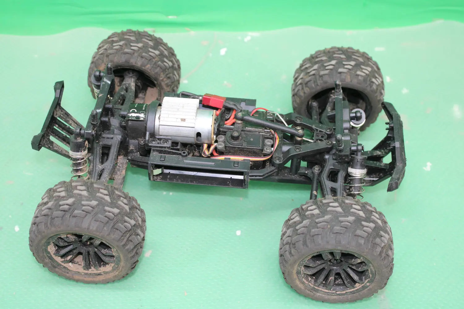 B-Ware Raw Reely Blau Brushed 1:14 Rc Modellauto Elektro Monstertruck Siehe Text/F415 - 4064161189697