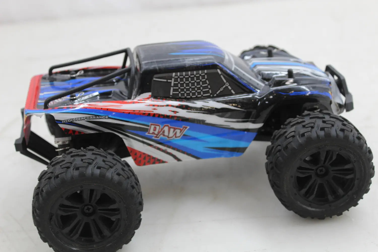 C-Ware Raw Reely Blau Brushed 1:14 Rc Modellauto Elektro Monstertruck Siehe Text/Foto - 4064161189697
