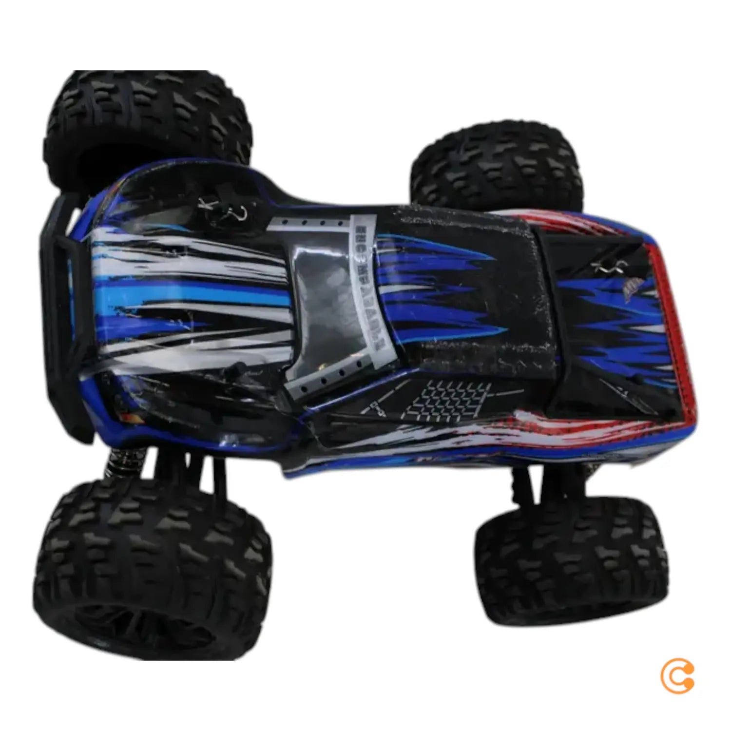 C-Ware Raw Reely Blau Brushed 1:14 Rc Modellauto Elektro Monstertruck 4 W Siehe Text/Foto - 4064161189697