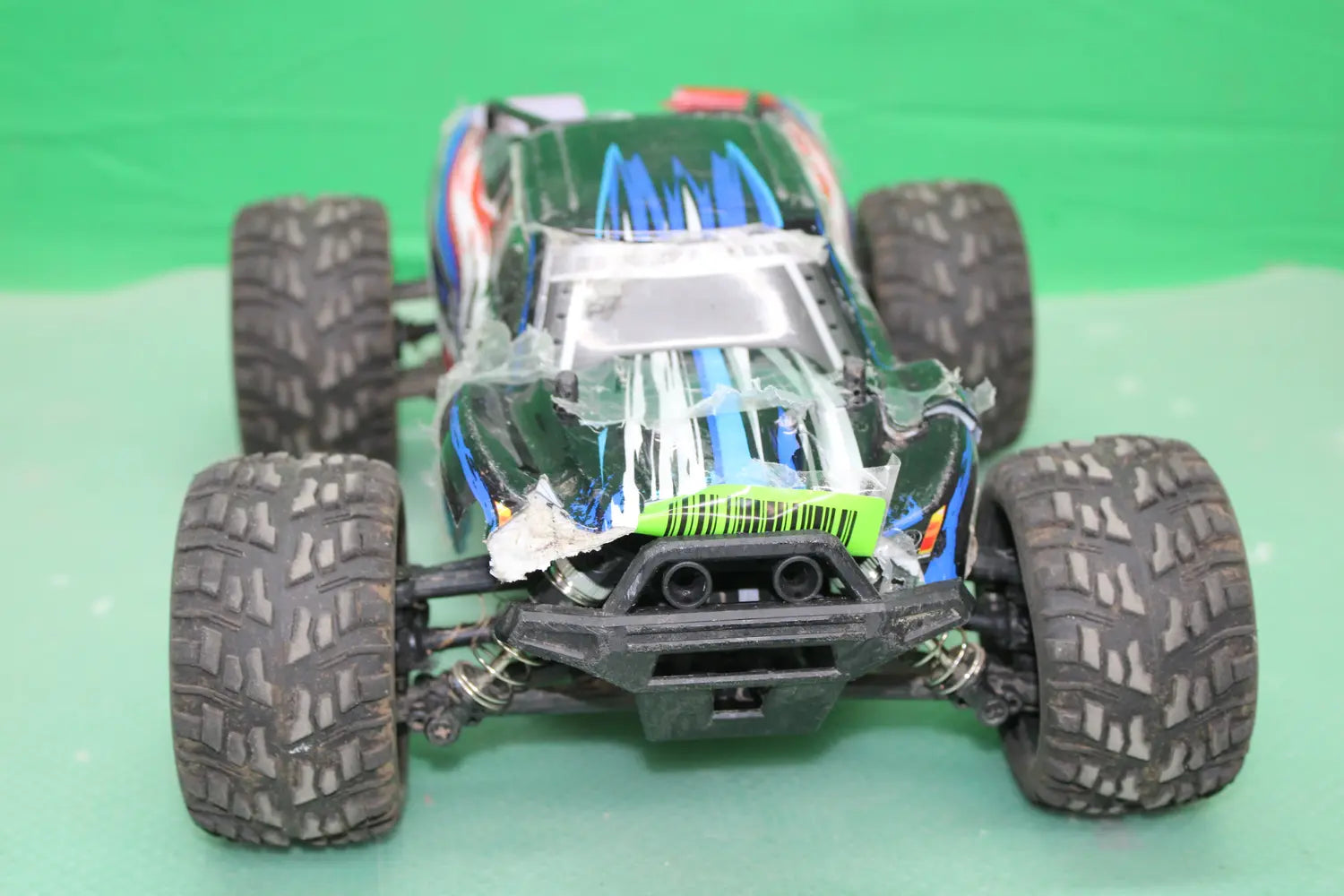 B-Ware Raw Reely Blau Brushed 1:14 Rc Modellauto Elektro Monstertruck Siehe Text/F415 - 4064161189697