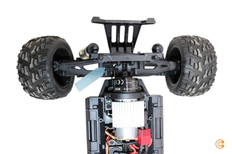 Raw Reely Blau Brushed 1:14 Rc Modellauto Elektro Monstertruck Siehe Text/Foto C-Ware - 4064161189697
