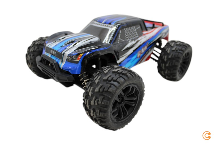 Raw Reely Blau Brushed 1:14 Rc Modellauto Elektro Monstertruck Siehe Text/Foto C-Ware - 4064161189697