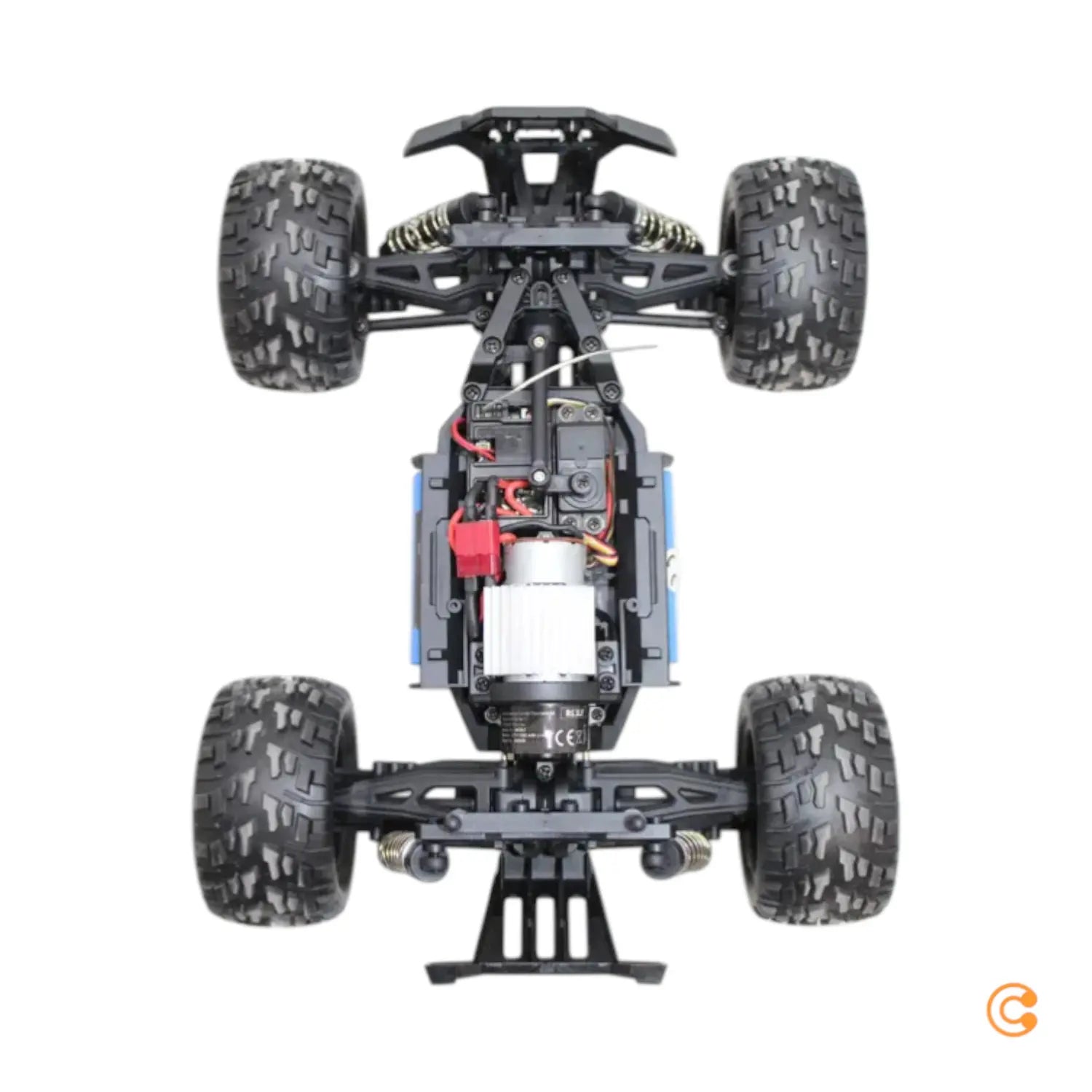 B-Ware Raw Reely Blau Brushed 1:14 Rc Modellauto Elektro Monstertruck 4 W Siehe Text/Foto - 4064161189697
