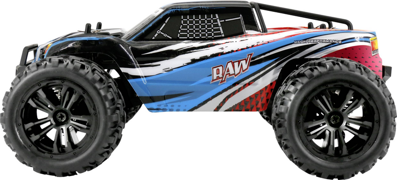 Raw Reely Blau Brushed 1:14 Rc Modellauto Elektro Monstertruck Allradantrieb 4 W B-Ware - 4064161189697