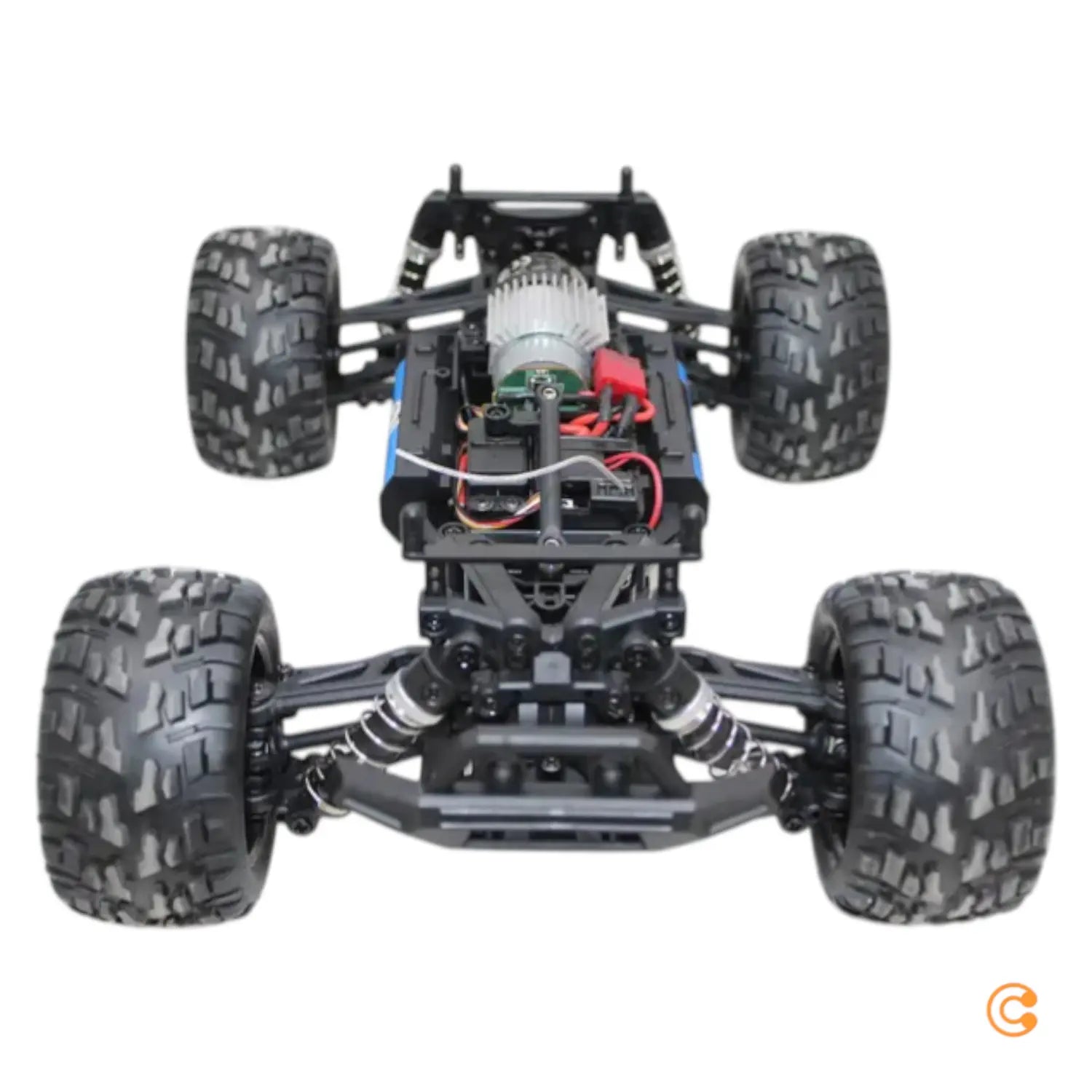 B-Ware Raw Reely Blau Brushed 1:14 Rc Modellauto Elektro Monstertruck 4 W Siehe Text/Foto - 4064161189697