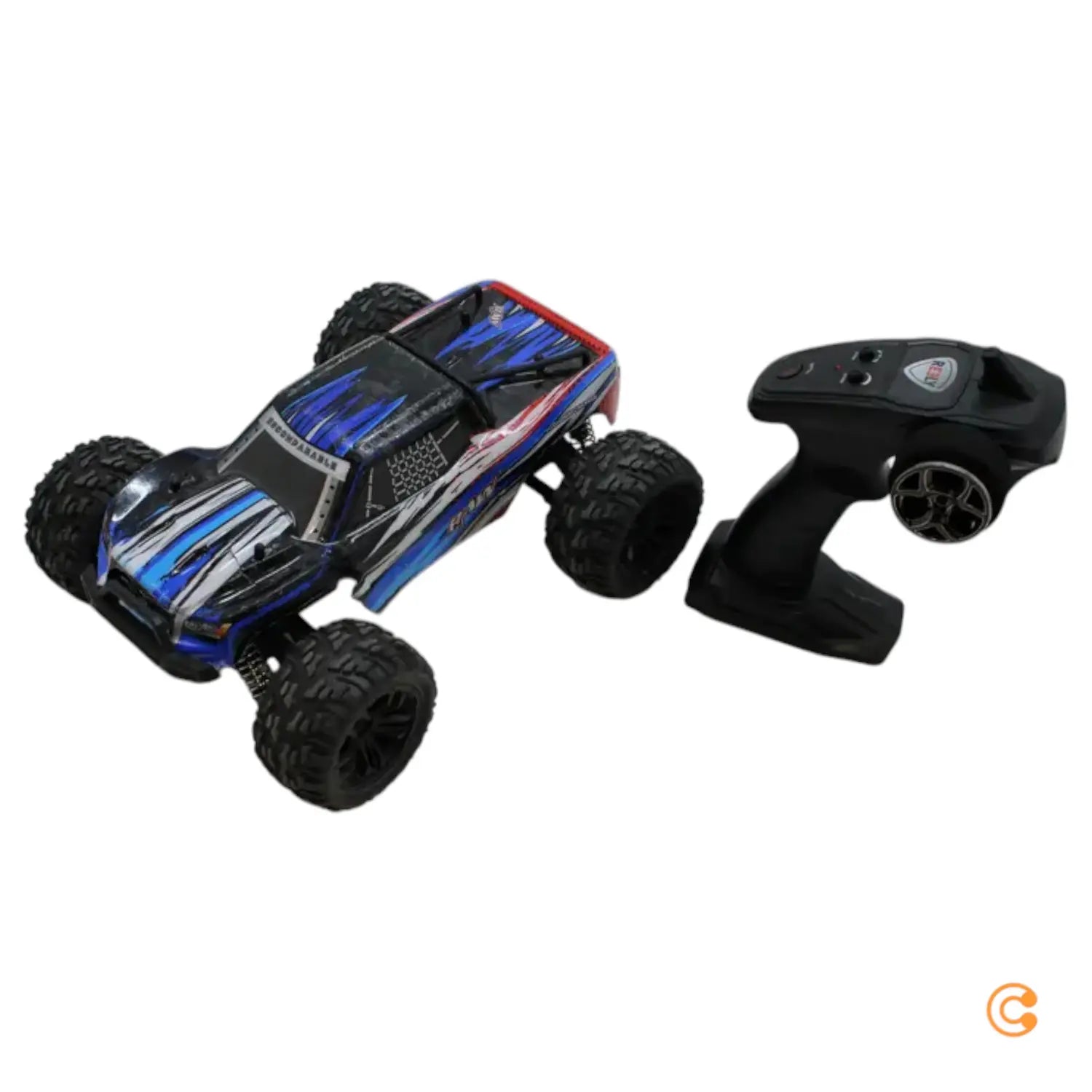 C-Ware Raw Reely Blau Brushed 1:14 Rc Modellauto Elektro Monstertruck Siehe Text/F816 - 4064161189697