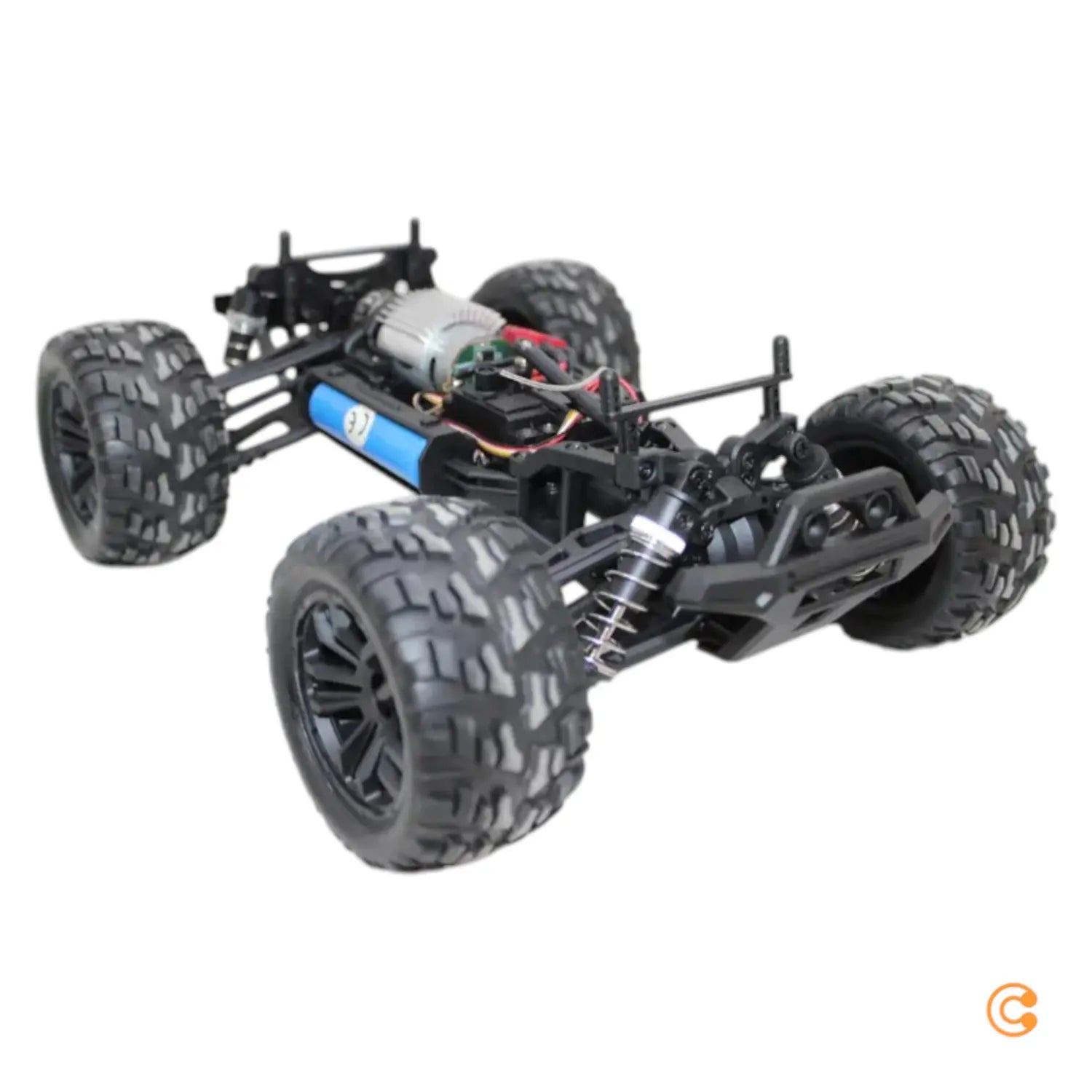 B-Ware Raw Reely Blau Brushed 1:14 Rc Modellauto Elektro Monstertruck 4 W Siehe Text/Foto - 4064161189697