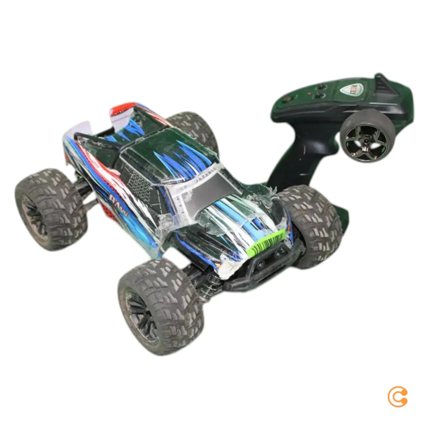B-Ware Raw Reely Blau Brushed 1:14 Rc Modellauto Elektro Monstertruck Siehe Text/F415 - 4064161189697