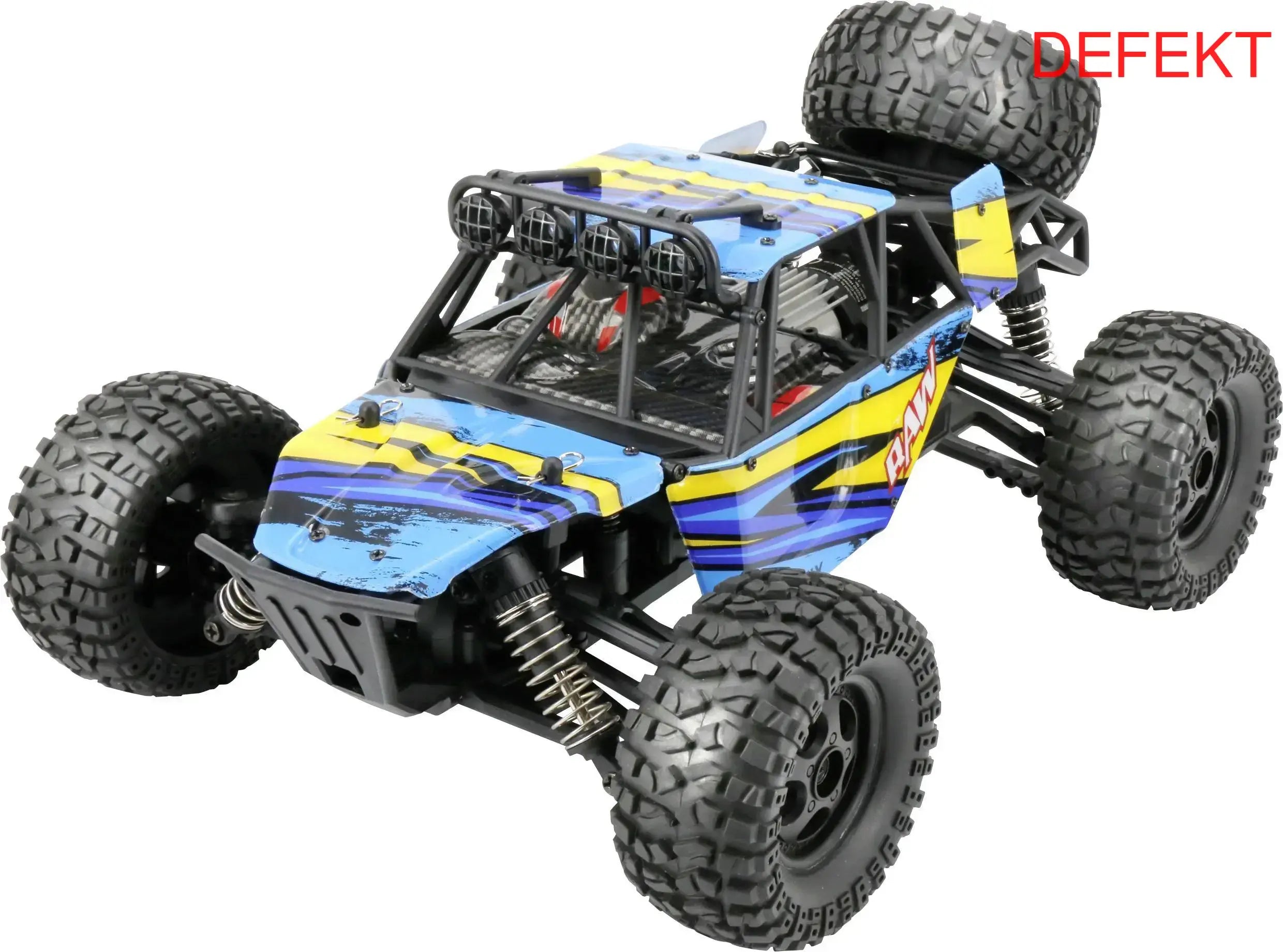 Reely Raw Orange Brushed 1:14 Rc Modellauto Elektro Monstertruck  Defektware D-Ware - 4064161189758