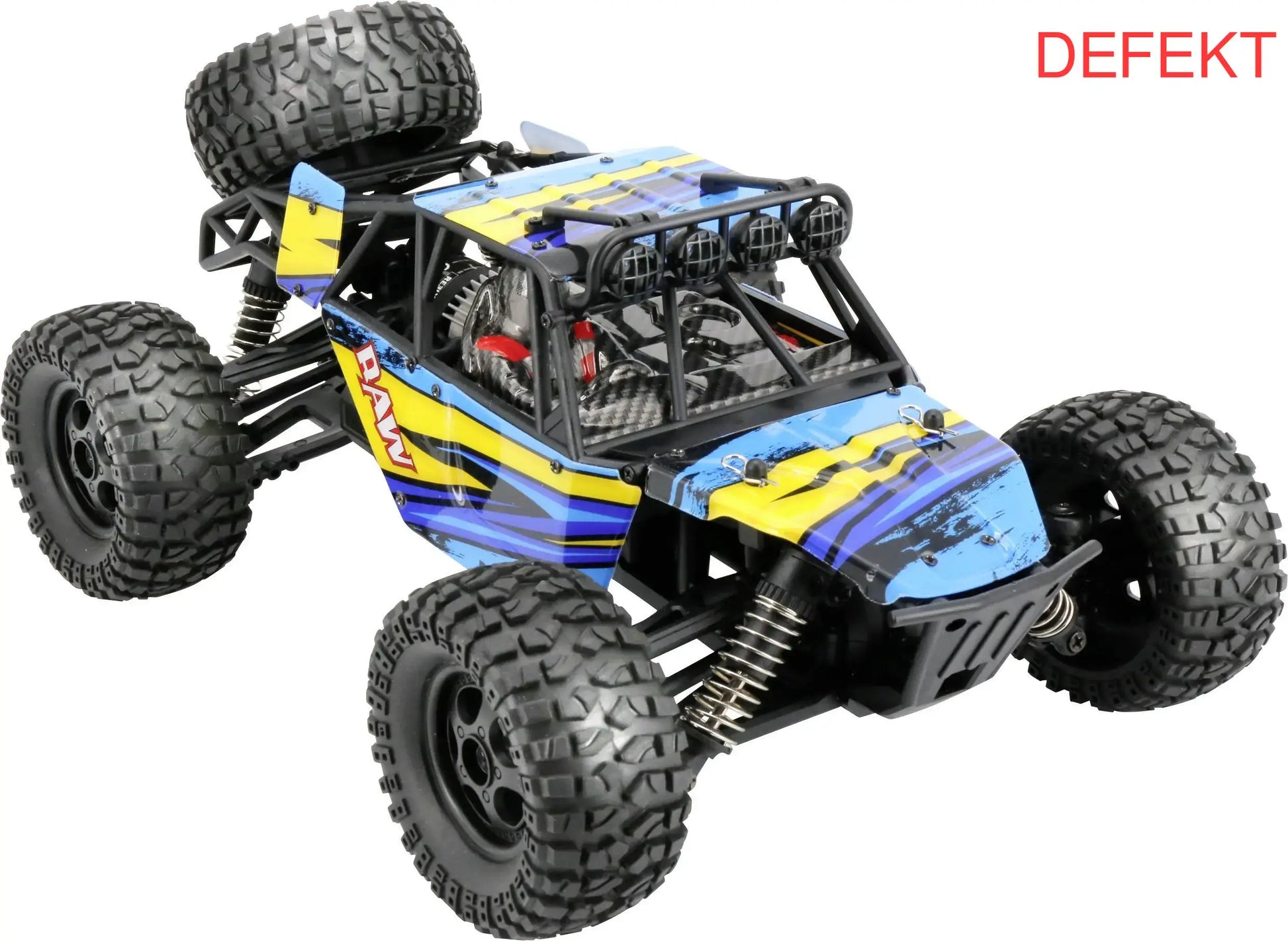 Reely Raw Orange Brushed 1:14 Rc Modellauto Elektro Monstertruck  Defektware D-Ware - 4064161189758