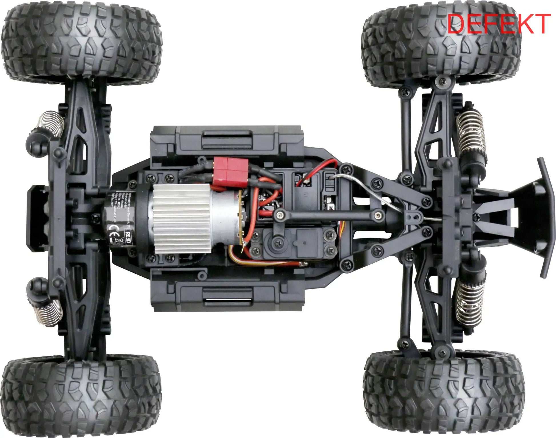 Reely Raw Orange Brushed 1:14 Rc Modellauto Elektro Monstertruck  Defektware D-Ware - 4064161189758