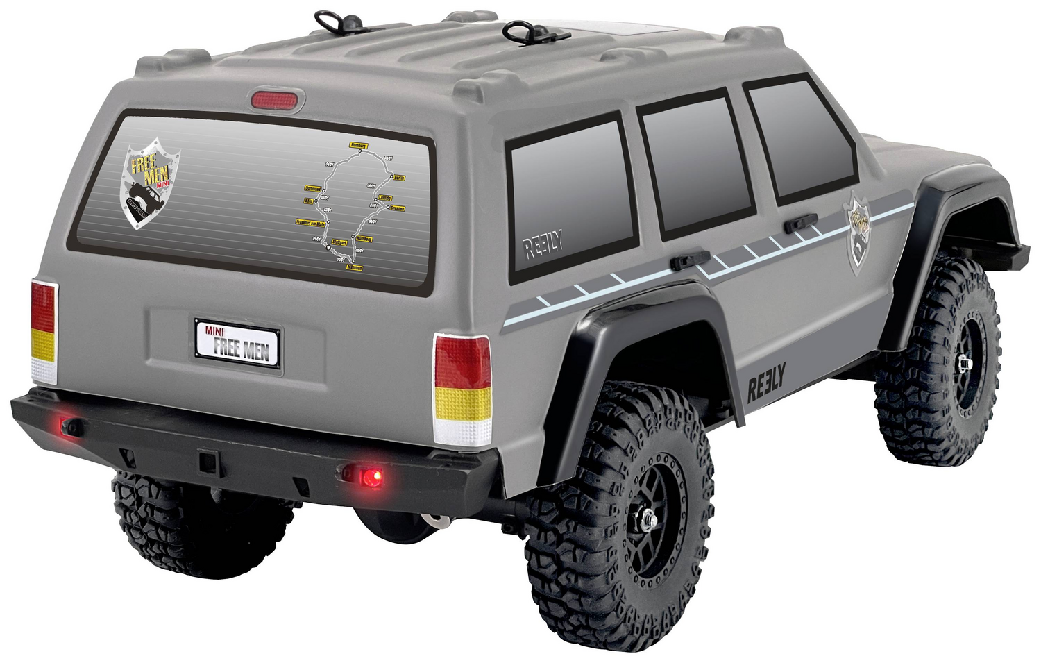 B-Ware Reely Mini Freemen Brushed Auto 1:16 Rennwagen Modellauto Fernsteuerung Mit Akku