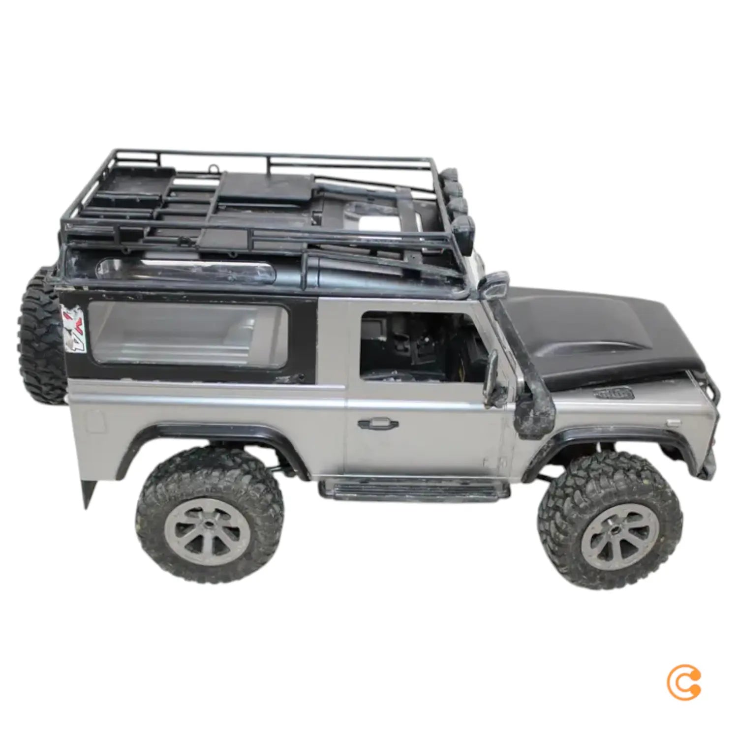C-Ware Reely Silber Brushed 1:16 Rc Modellauto Elektro Modellwagen Akku Siehe Text/Foto - 4064161227559