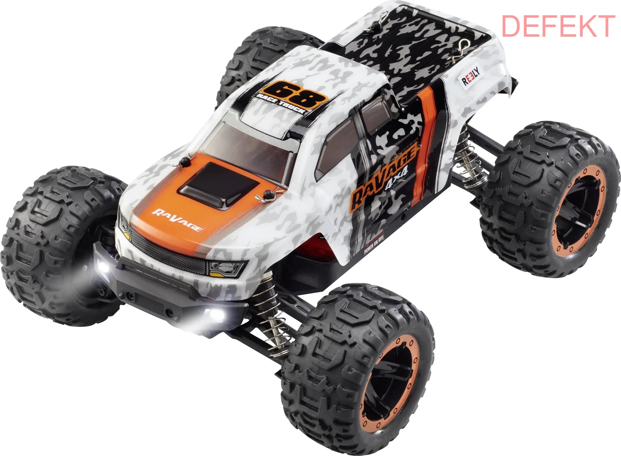 D-Ware Reely Rc Autos Elektro Offroad 4x4 Brushed 1:16 Rc Modellauto Elektroauto Defekt - 4053199005574